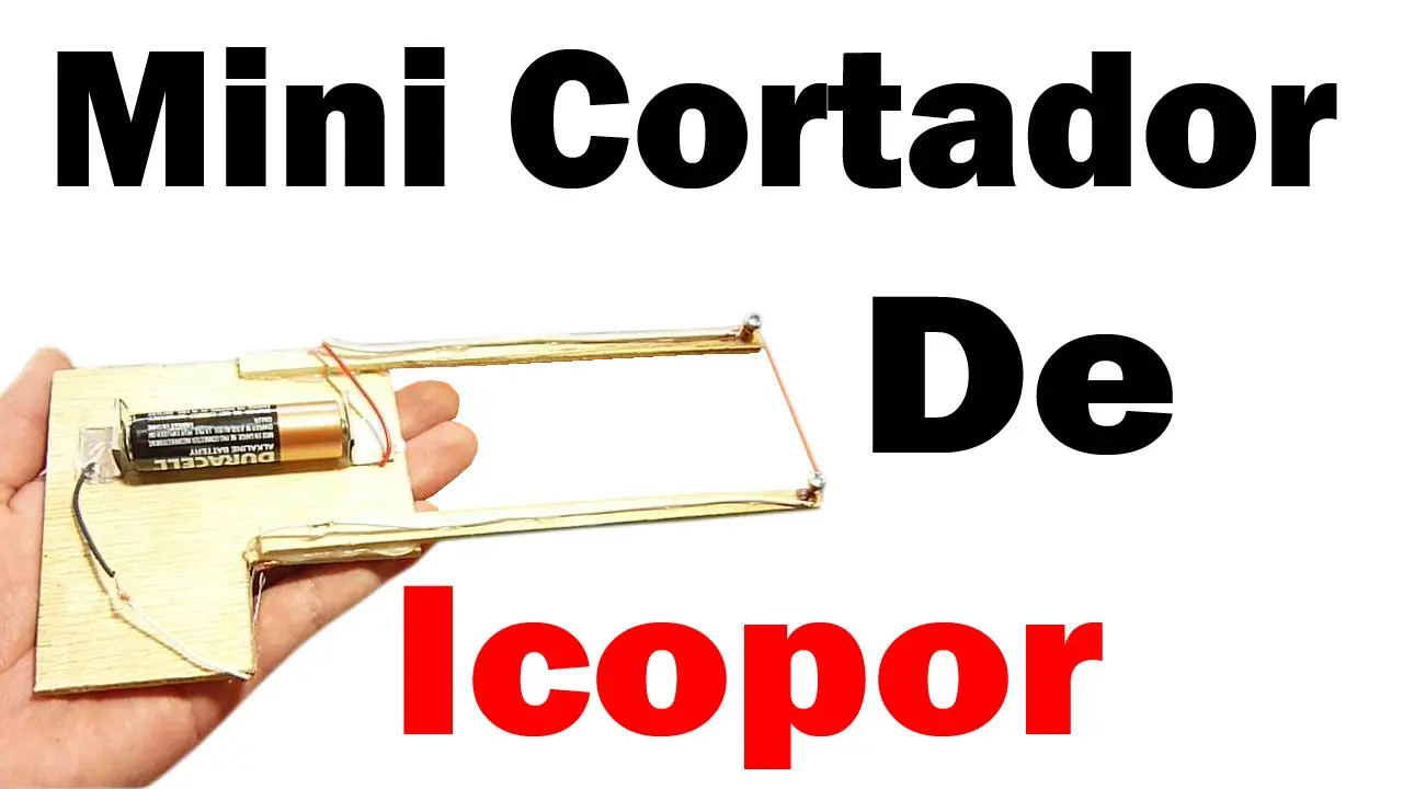 como hacer una cortadora de poliestireno - Cómo cortar telgopor con cuchillo