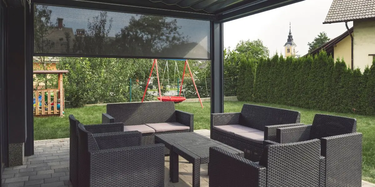 pérgolas de aluminio y policarbonato - Cómo cubrir una pérgola de la lluvia