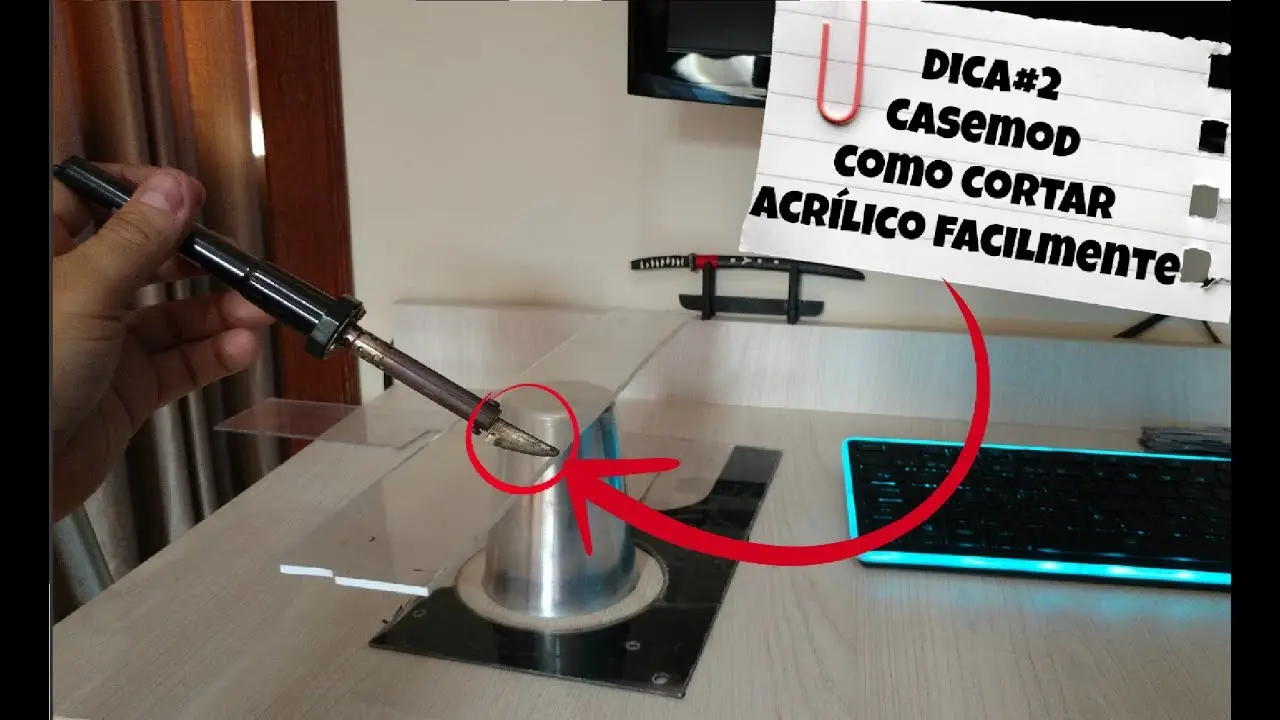 como cortar tubo de acrilico - Cómo debemos cortar un tubo de plástico