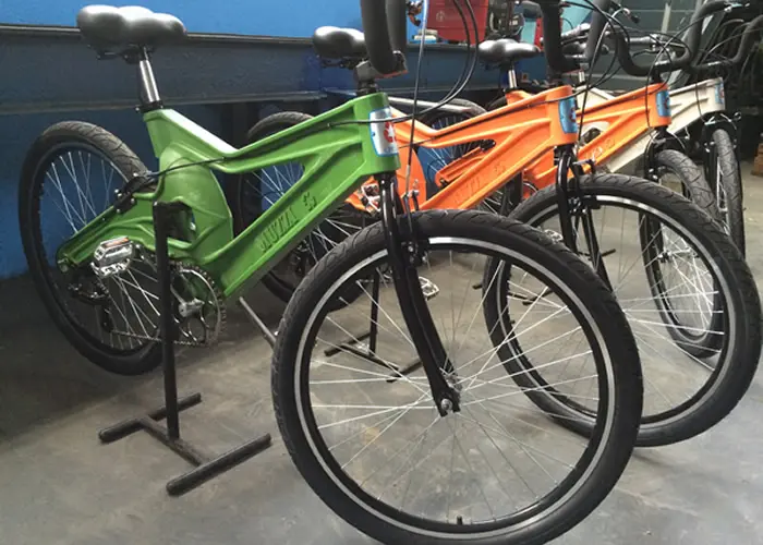 bicicletas hechas de plastico reciclado - Cómo es el proceso de fabricación de una bicicleta