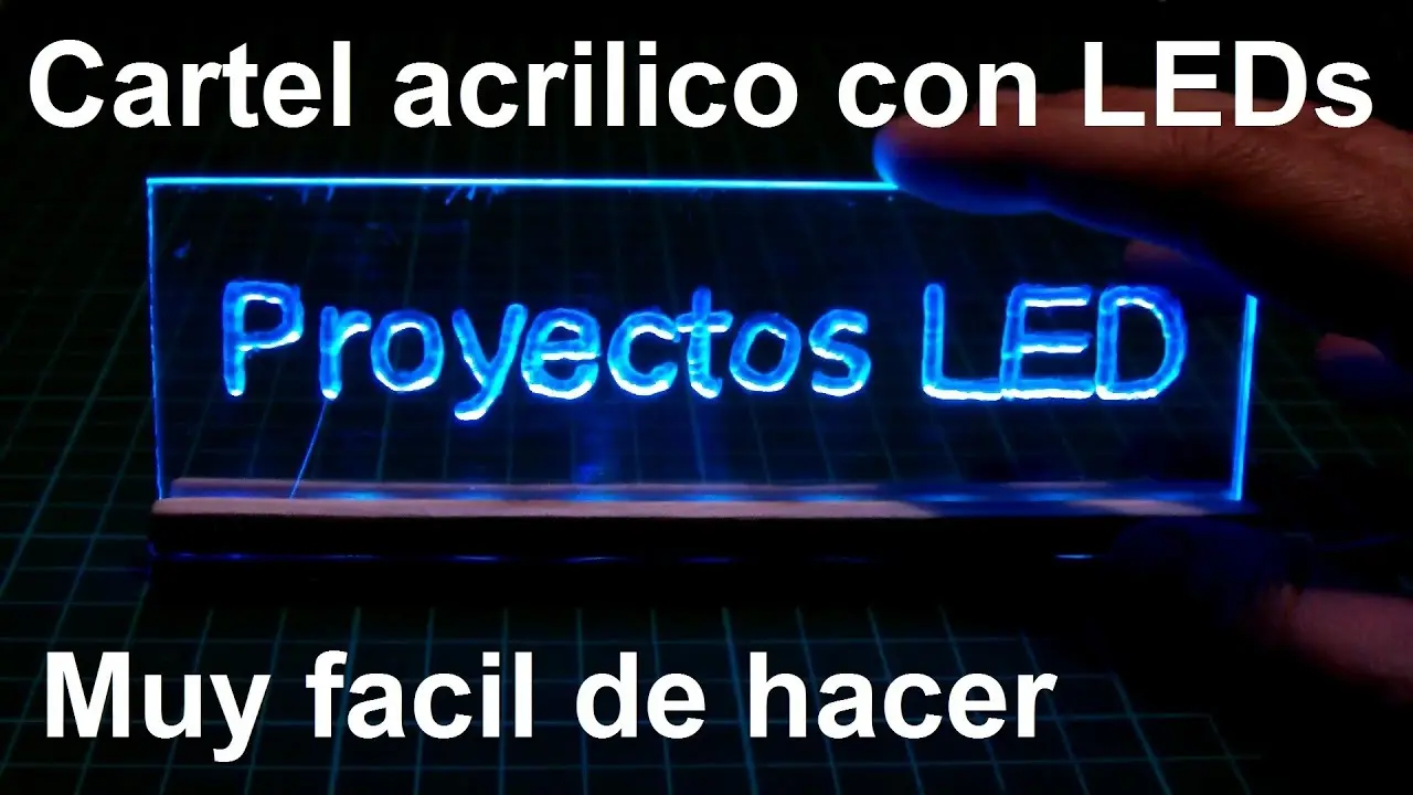como hacer carteles luminosos de policarbonato - Cómo funcionan los carteles luminosos