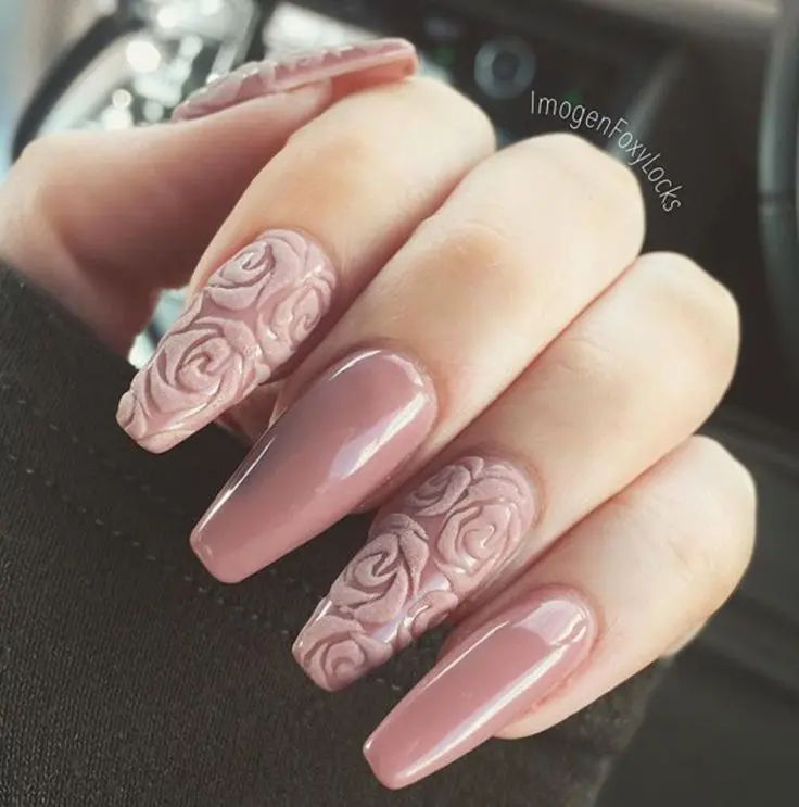 Acrílico Rosa Palo: El color de la elegancia y la delicadeza - Cómo hacer color rosado para uñas acrilico rosa palo - Cómo hacer color rosado para uñas