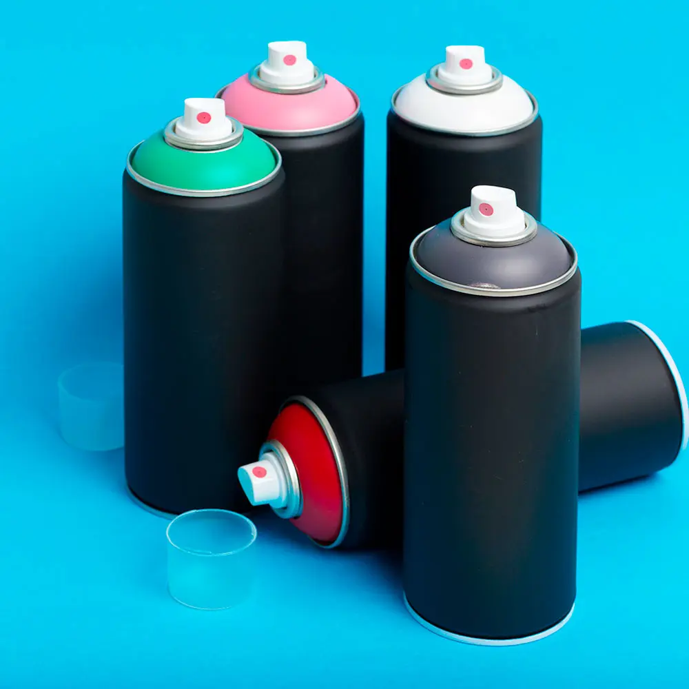 acrilico tornasol en aerosol - Cómo hacer para que no se caiga la pintura en spray