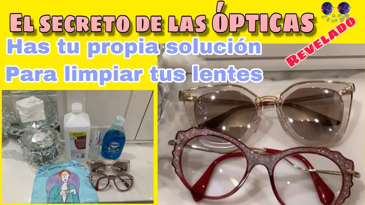 como hacer liquido para limpiar lentes de policarbonato - Cómo hacer un líquido para limpiar lentes