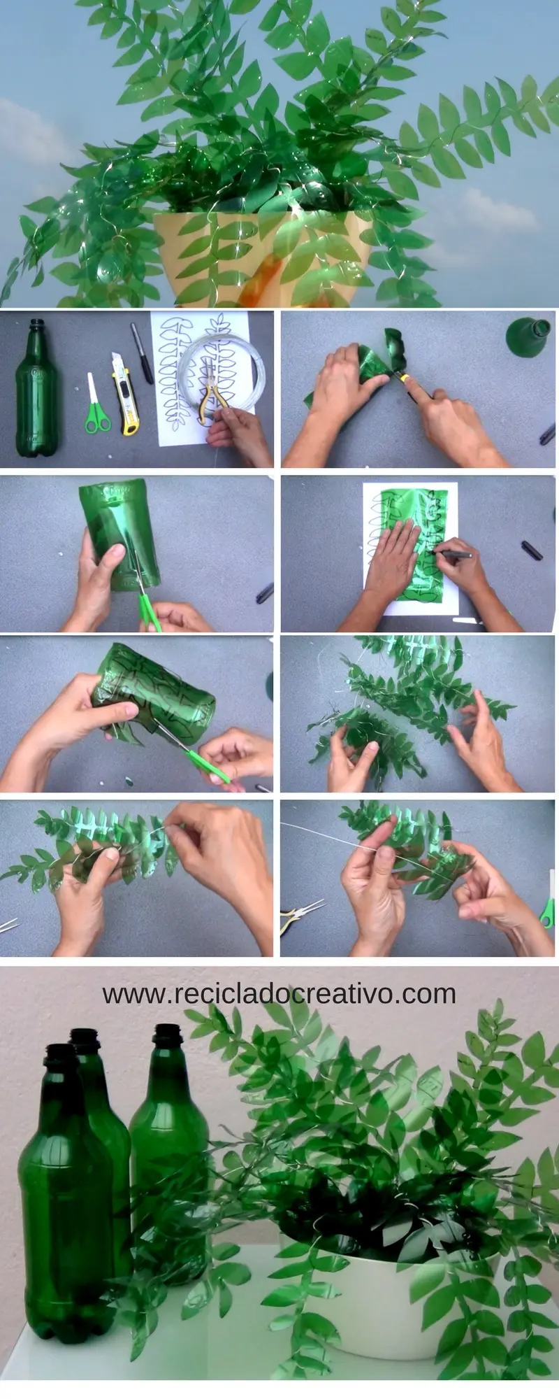 como hacer hojas y ramas de plastico - Cómo hacer una hoja de papel reciclado