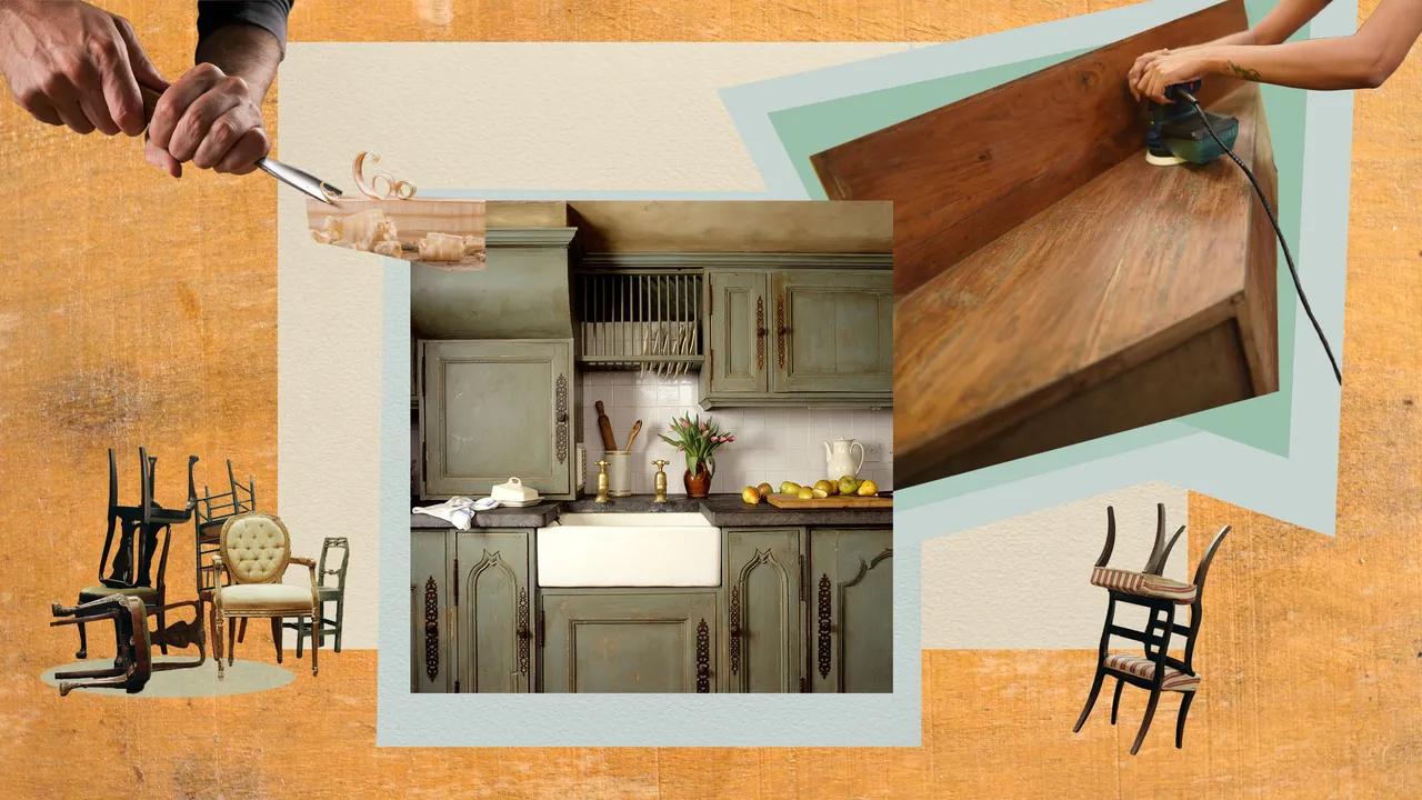 como envejecer madera el acrilico - Cómo hago que la madera parezca vieja