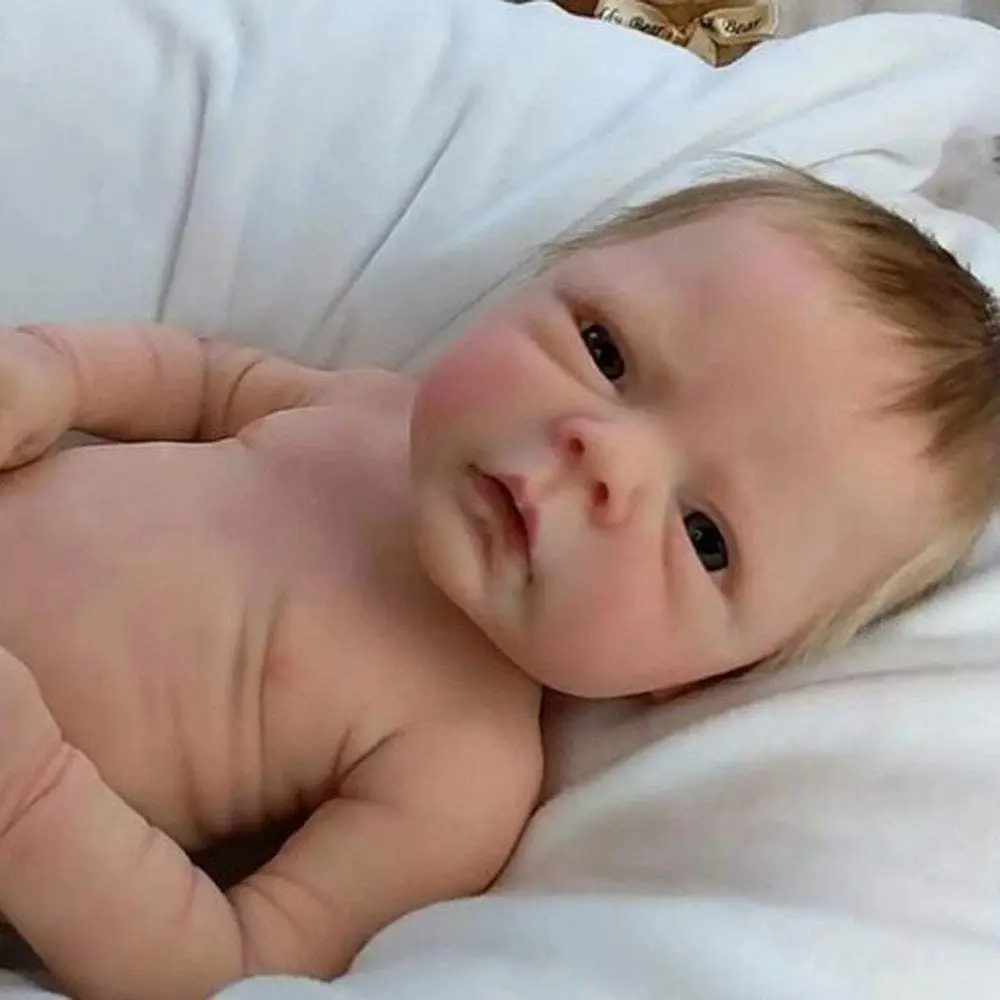 bebes reborn de plastico con ojos abiertos varon - Cómo llegan los bebés reborn