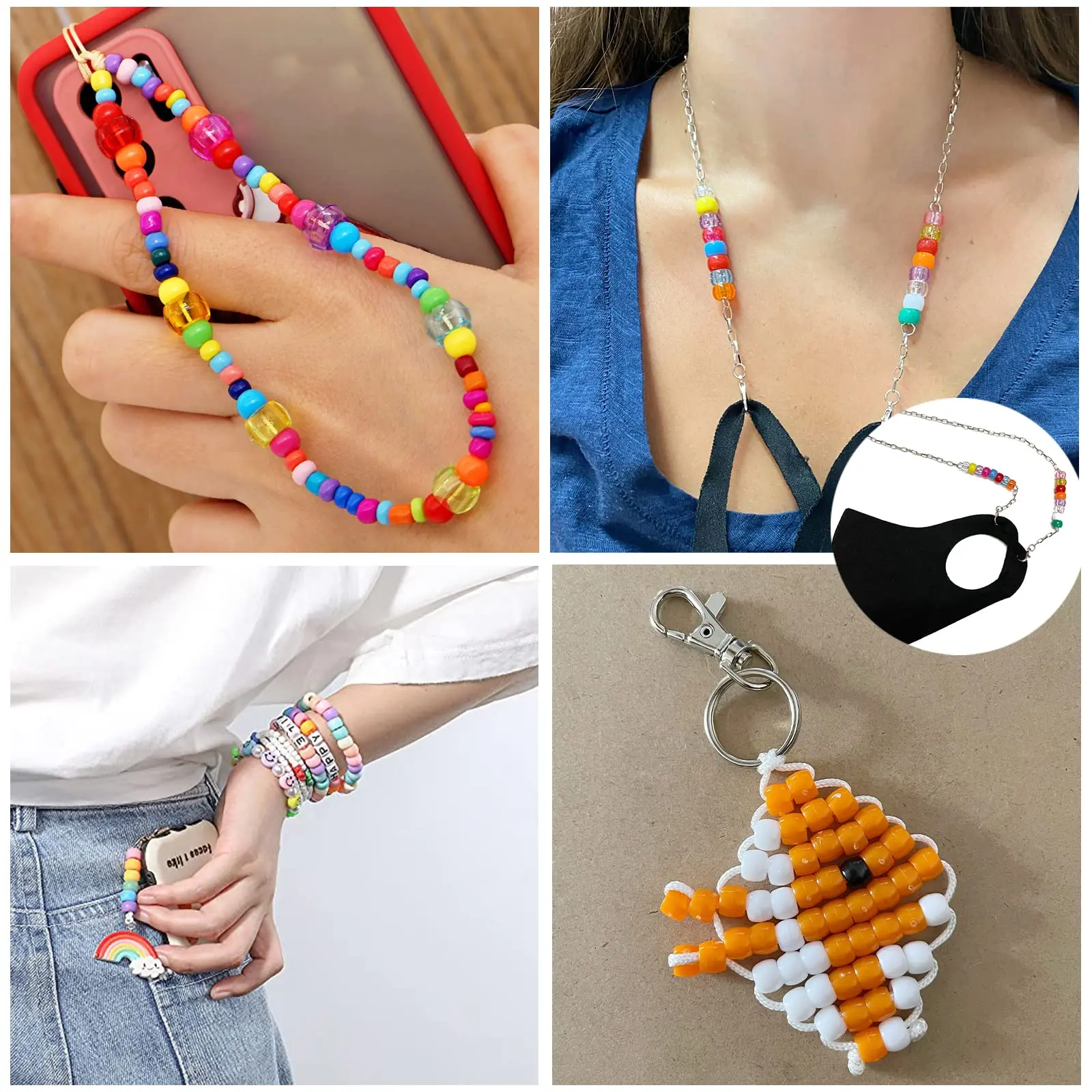 llaveros con cuentas de plastico - Cómo planchar Hama Beads sin plancha