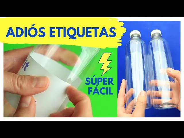 Cómo despegar etiquetas de botellas de plástico sin que se rompan - Cómo quitar la etiqueta de una botella sin que se rompa como despegar etiquetas de botellas de plastico - Cómo quitar la etiqueta de una botella sin que se rompa