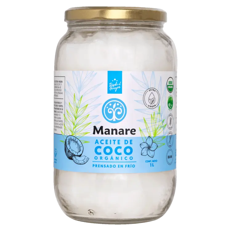 aceite de coco botella de plastico i lt - Cómo saber si el aceite de coco es de buena calidad