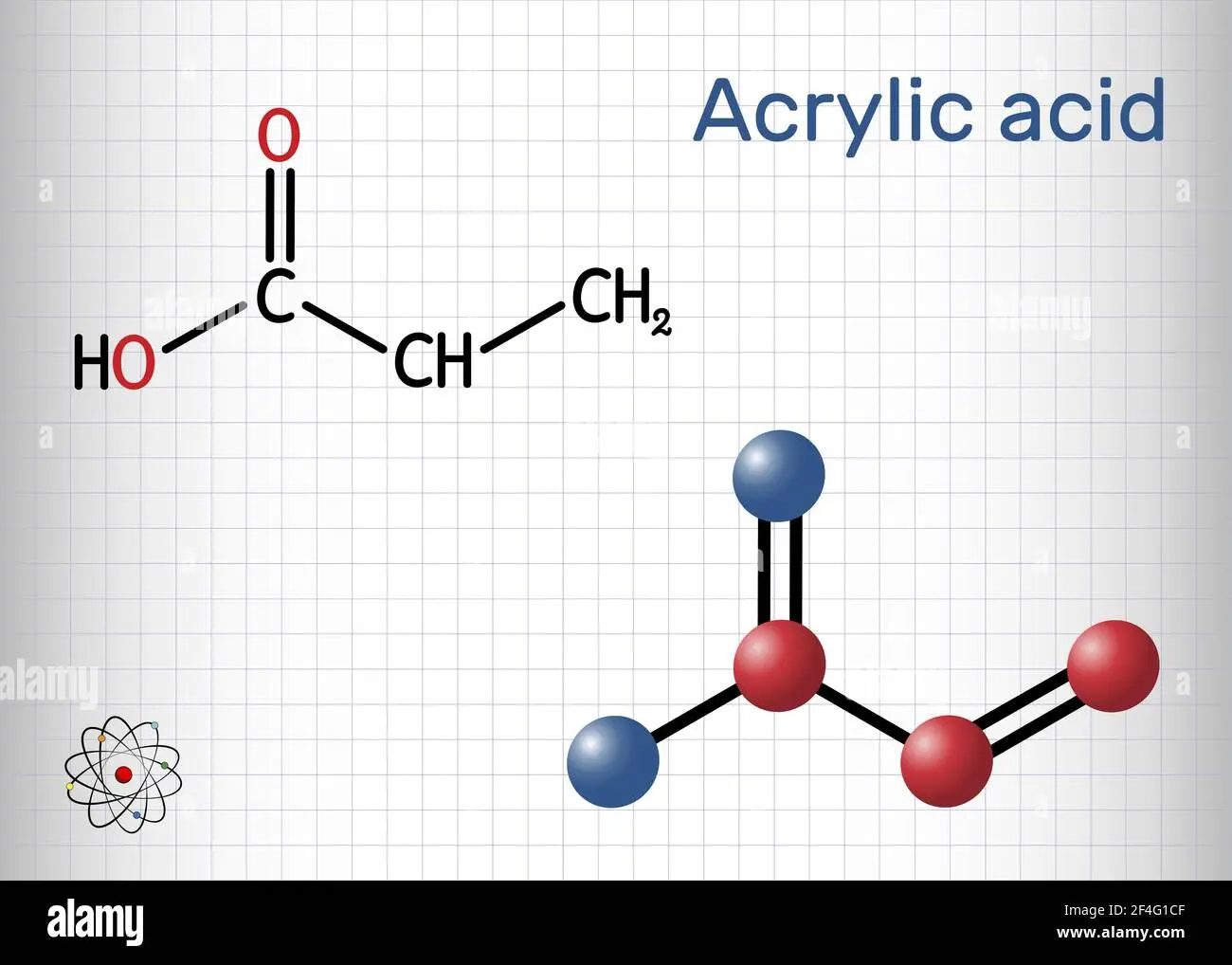 ácido acrilico formula desarrollada - Cómo se forma el ácido acrílico
