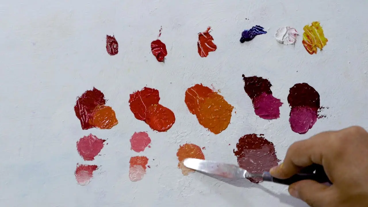 Cómo hacer color sangre con acrílico - Cómo se hace el color de la sangre como hacer color sangre con acrilico - Cómo se hace el color de la sangre