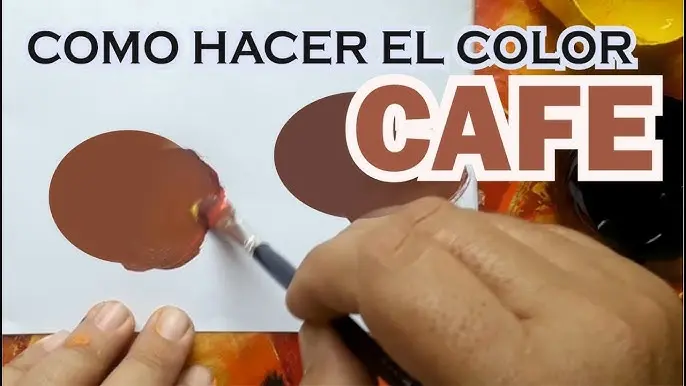 como hacer marron con acrilico - Cómo se hace el color marrón con acrílico