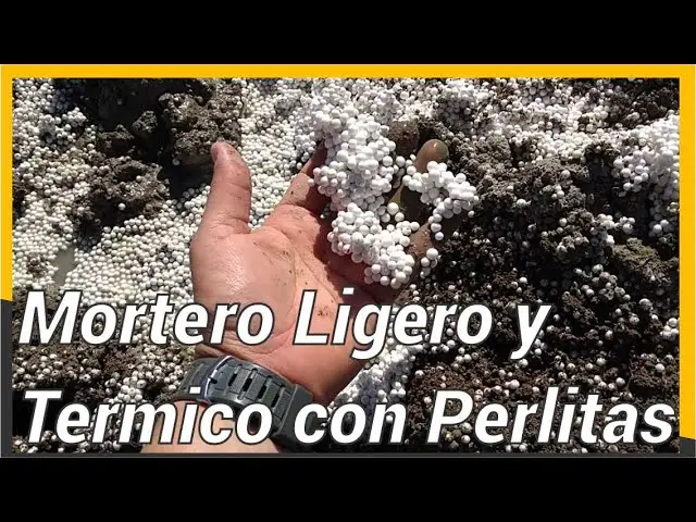mortero con poliestireno expandido - Cómo se hace la mezcla de mortero
