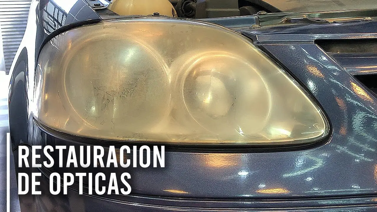 Cómo pulir ópticas de auto de plástico - Cómo se lijan y pulen los faros de plástico como pulir opticas de auto de plastico - Cómo se lijan y pulen los faros de plástico