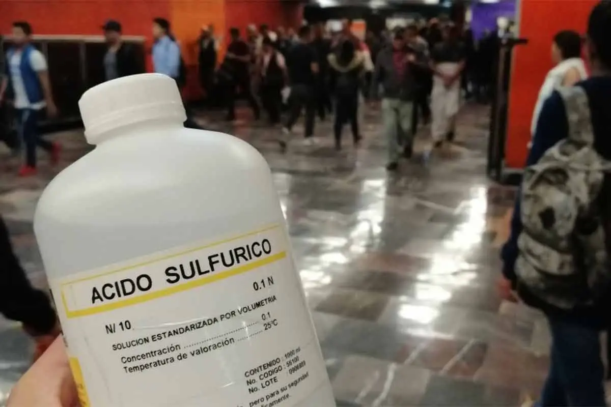 acido que derrite todo menos plastico - Cómo se llama el ácido que deshace todo