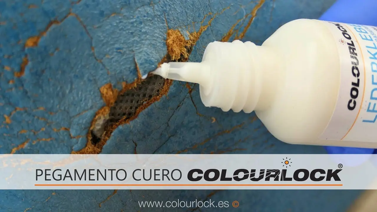 como pegar cuero con plastico - Cómo se llama el pegamento para pegar en la piel
