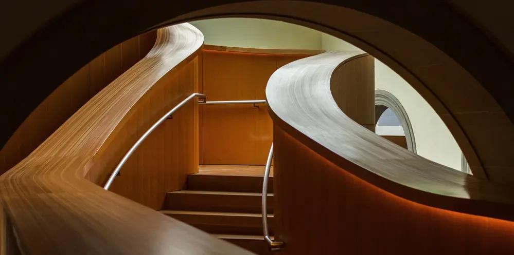 escalera de madera acrilico - Cómo se llama la escalera de madera
