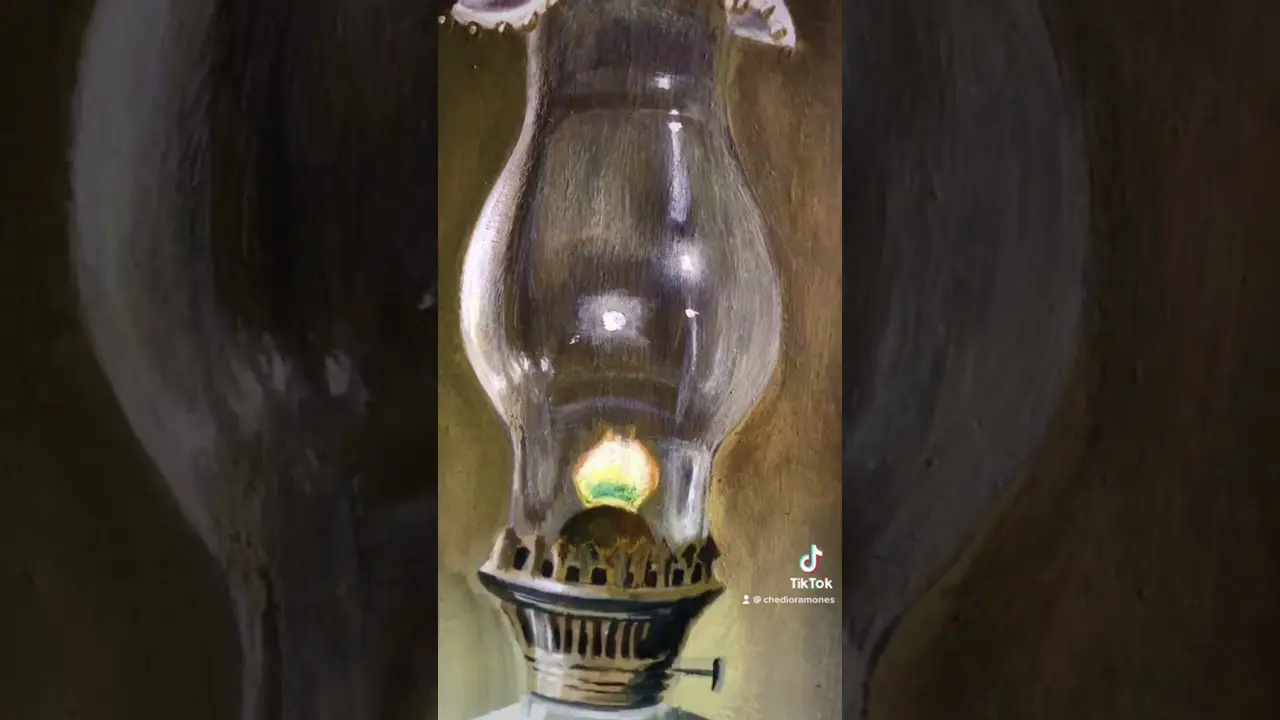 imagenes de cuadros de lampara a kerosene pintada en acrilico - Cómo se llaman las lámparas de queroseno
