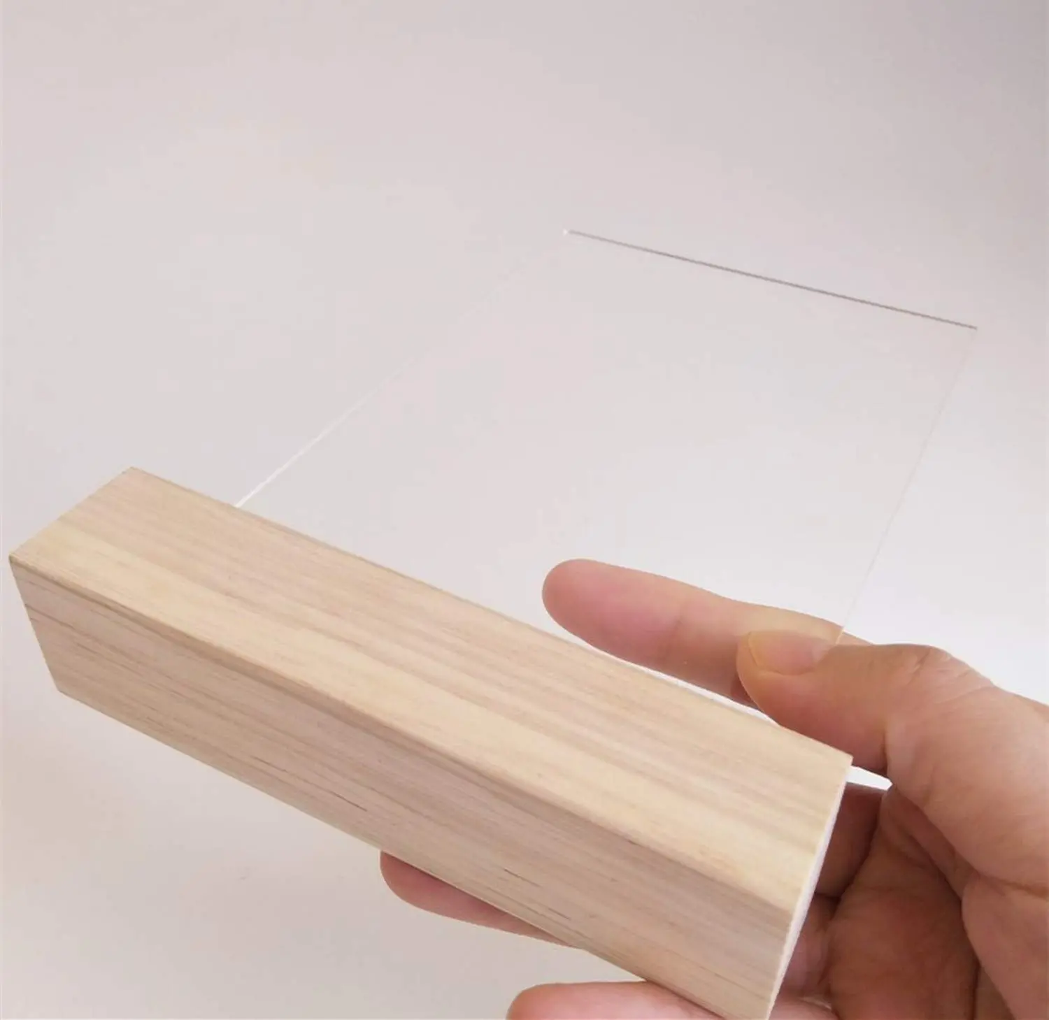 uniones del acrilico con madera - Cómo se pega la madera
