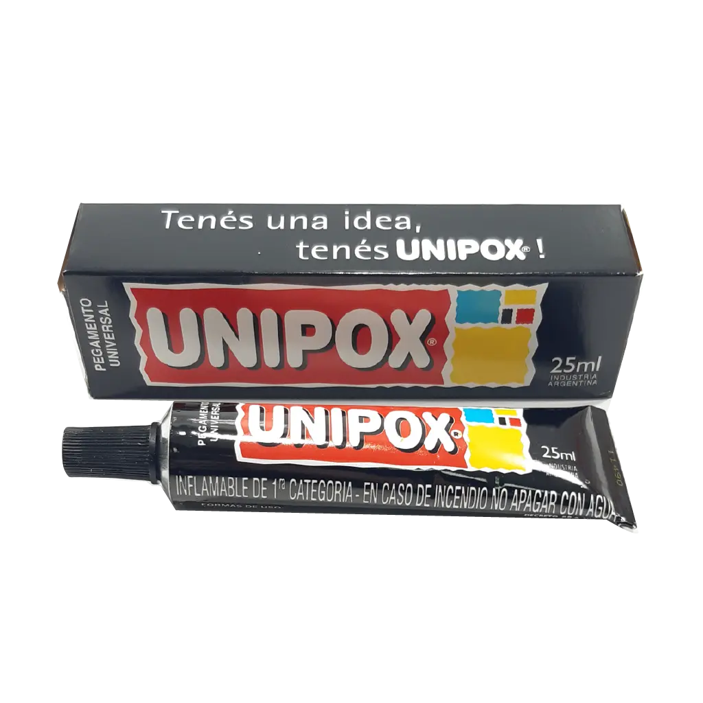 el unipox pega acrilico - Cómo se pega tela con UNIPOX