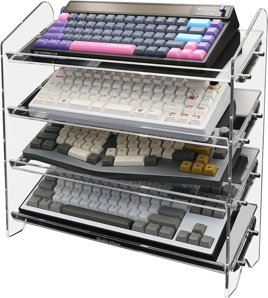 teclado acrilico - Cómo se pinta un teclado con colores