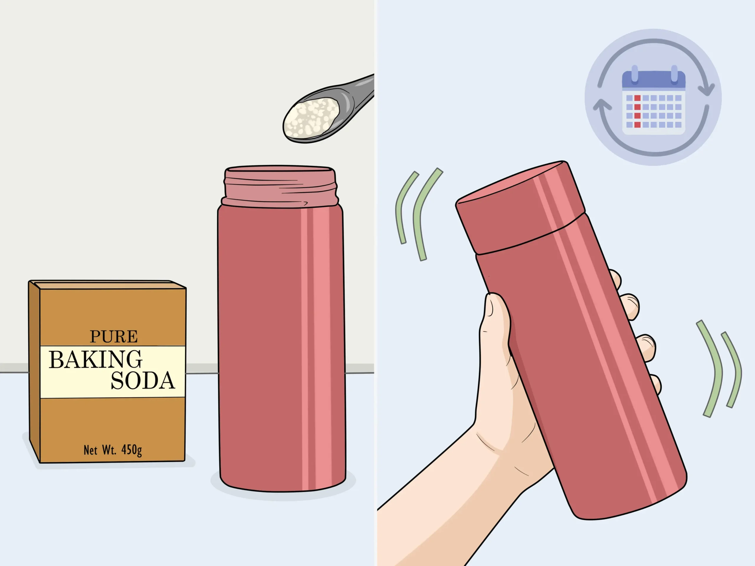 como quitarle el mal olor a un termo de plastico - Cómo se quita el olor de un termo