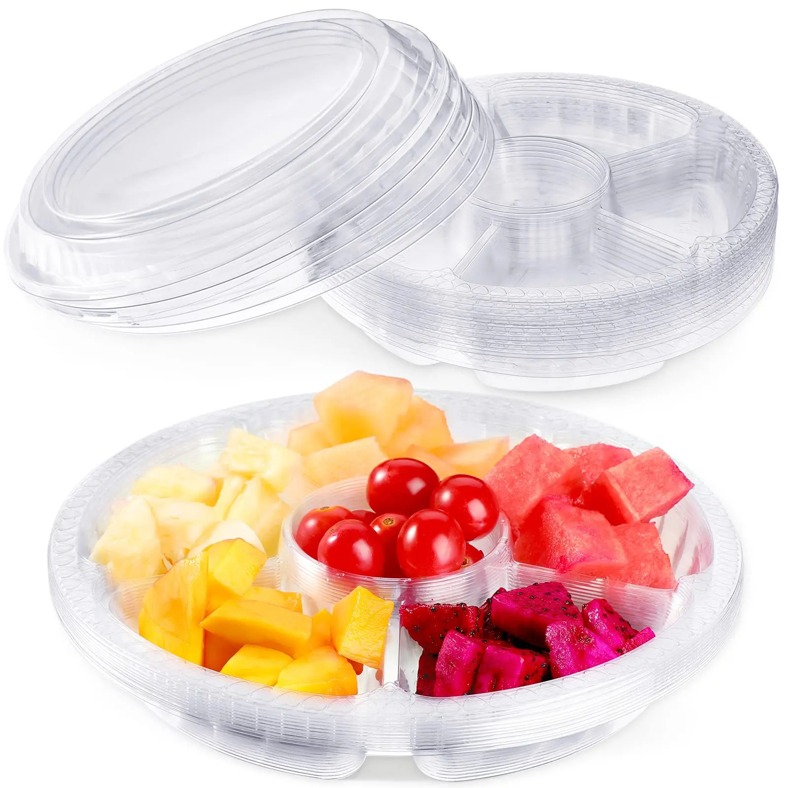 Bandejas de plástico con tapa: la solución perfecta para el almacenamiento y transporte de alimentos - Cómo son las bandejas bandejas de plastico con tapa - Cómo son las bandejas
