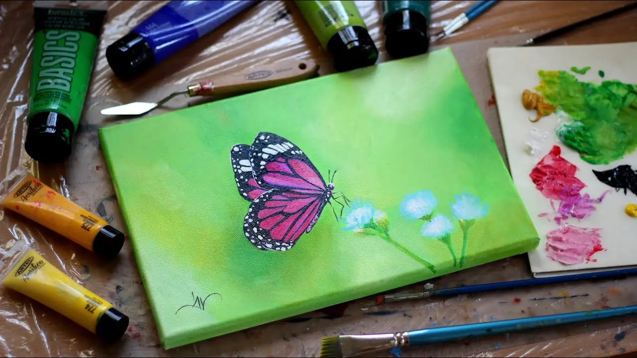 como pintar mariposas en acrilico - Cómo son los colores de la mariposa