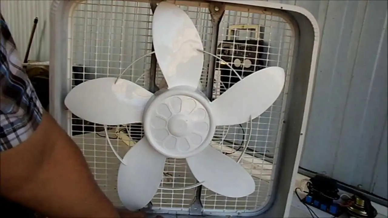 como pegar un aspa de ventilador de plastico - Cómo van las paletas del ventilador