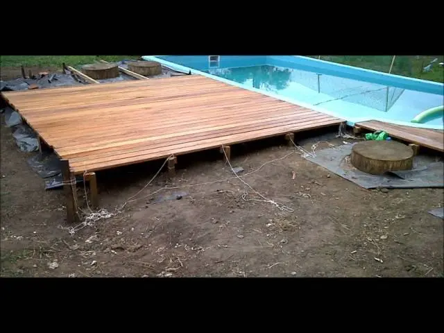 Base de plástico para colocar deck en el pasto - Cuál es el piso deck base de plastico para colocar deck en el pasto - Cuál es el piso deck