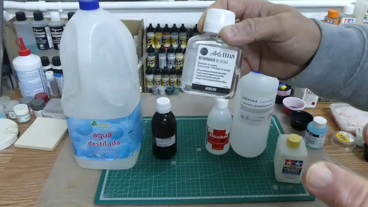 como se hace el thinner acrilico - Cuál es la fórmula de thinner