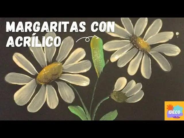 margaritas en acrilico - Cuándo plantar margaritas en Argentina