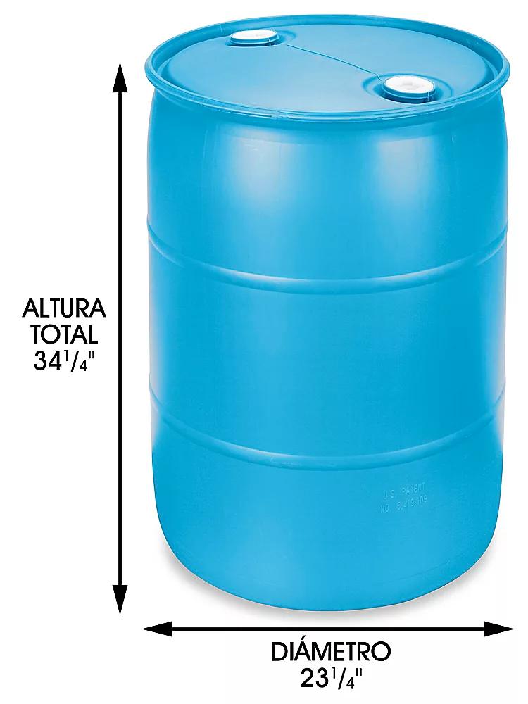 tambos de plastico grandes - Cuánto pesa un tambo de plástico de 200 litros