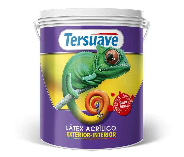 latex acrilico exterior tersuave - Cuánto rinde 20 litros de pintura Tersuave