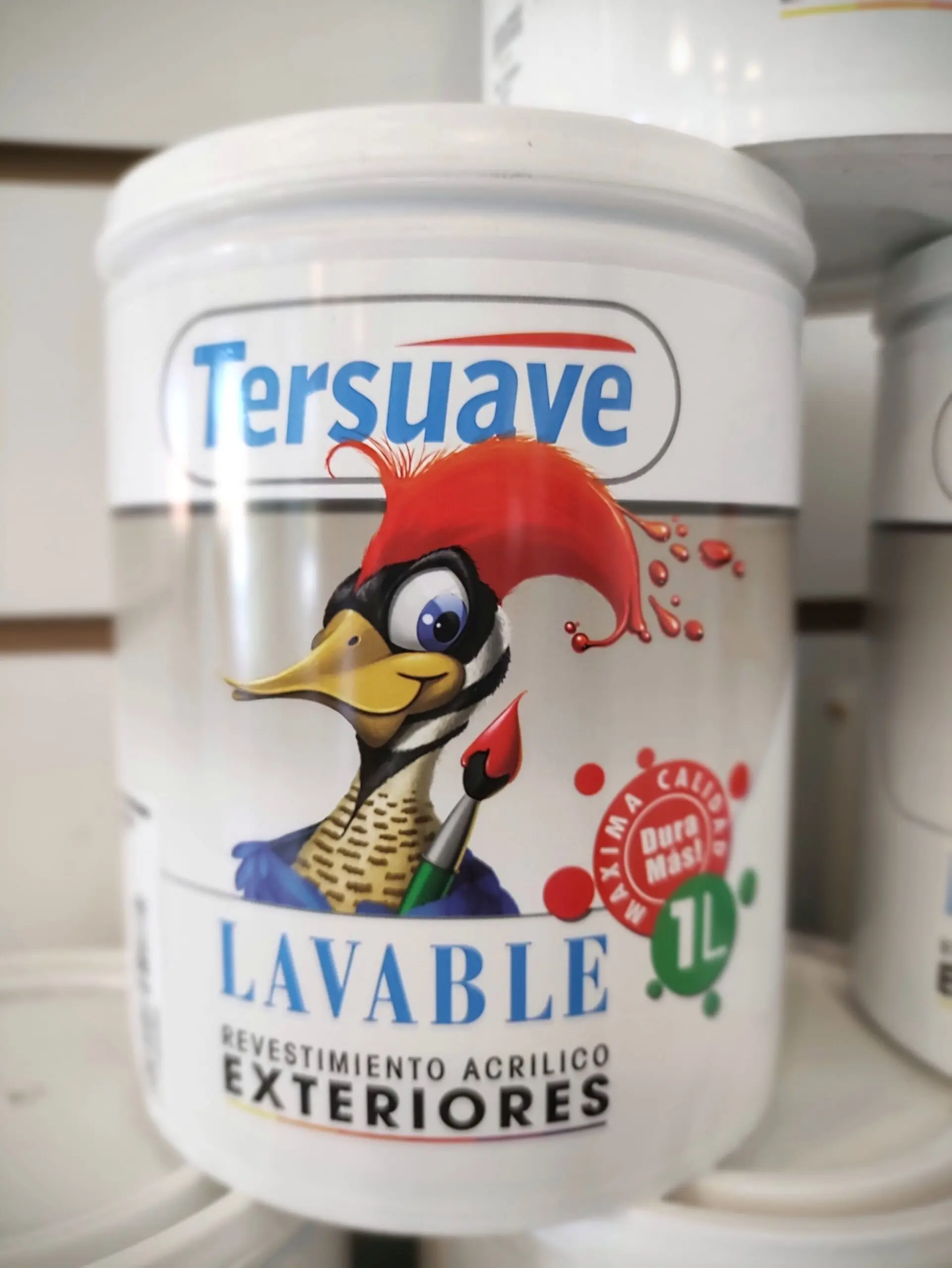 revestimiento acrilico tersuaveen sodimac - Cuánto rinde un litro de pintura Tersuave