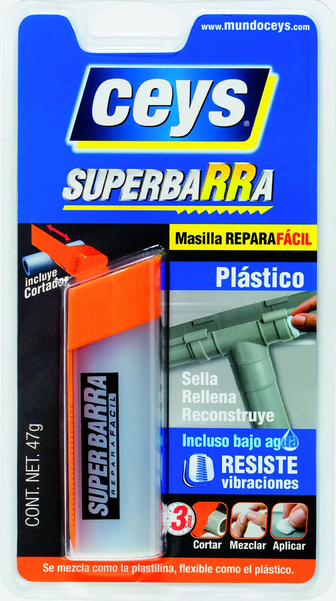 barrita arreglatodo plastico - Cuánto tarda en secar barrita Arreglatodo