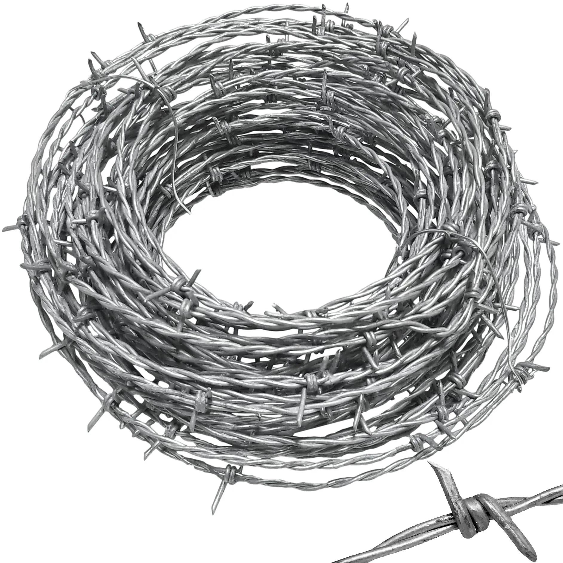 alambre de puas plastico cotillon - Cuántos metros tiene un rollo de alambre de púas precio