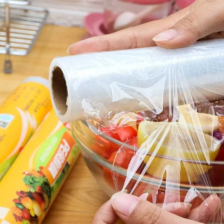 plastico film para alimentos precio - Cuántos metros tiene un rollo de film
