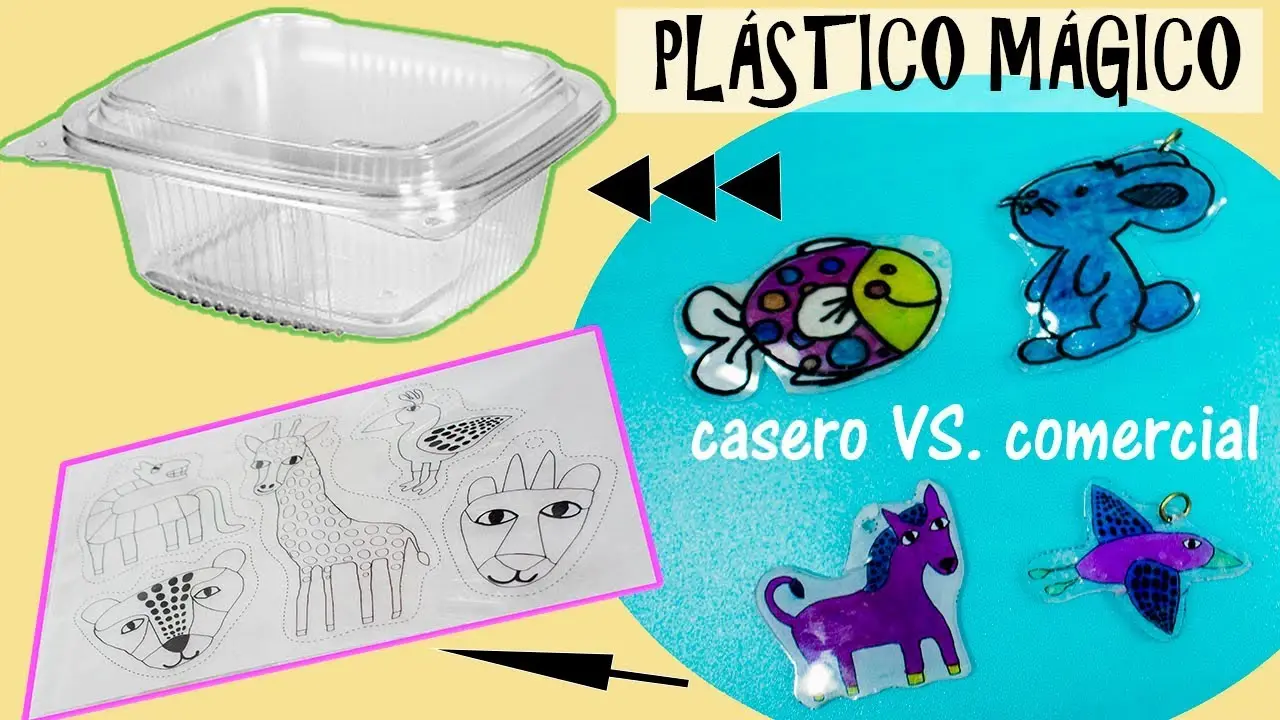 plastico encogible en microondas - El plástico se encoge en el microondas