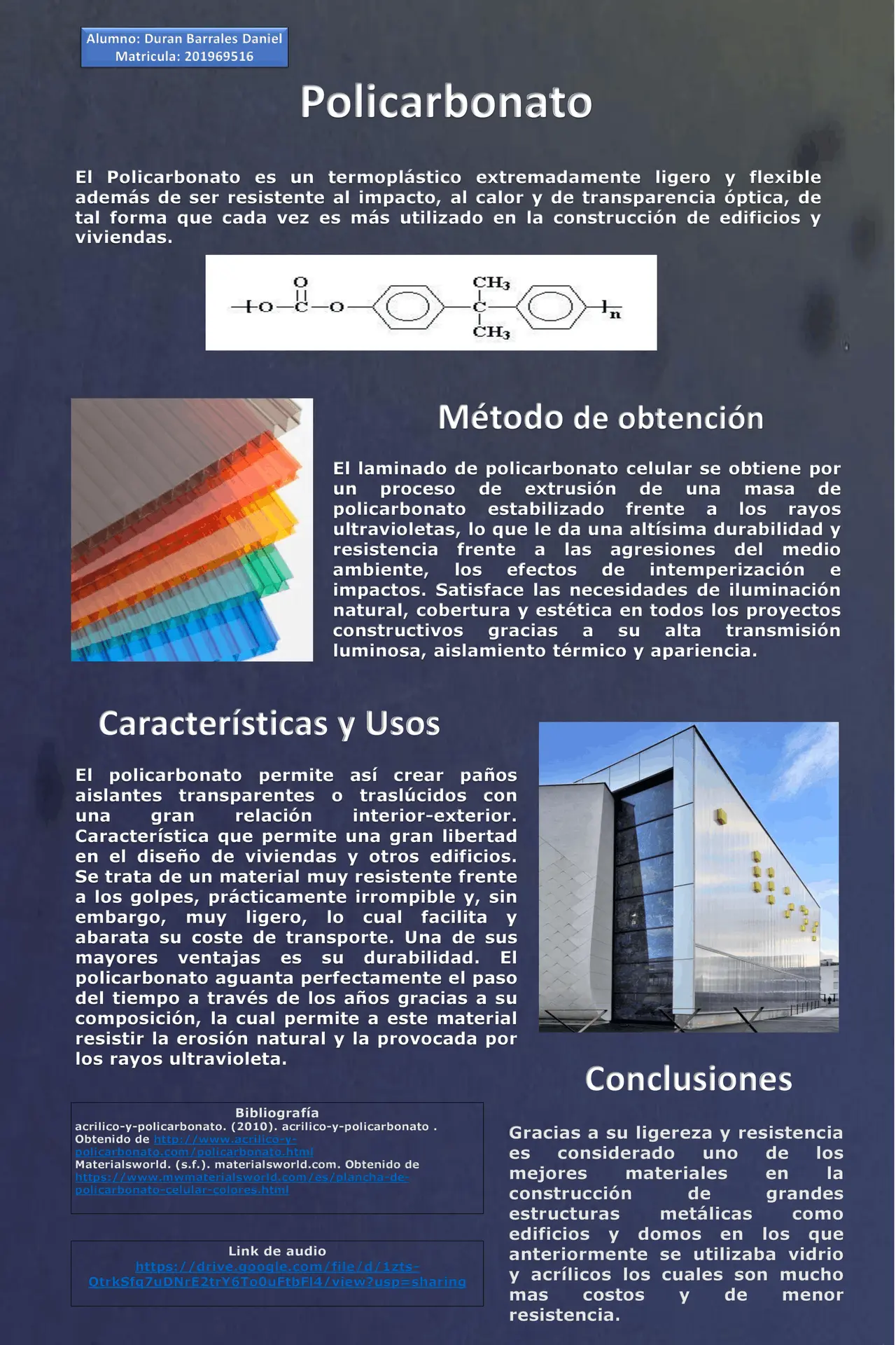 conclusion del policarbonato - Por qué es bueno el policarbonato