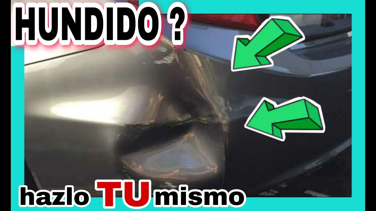 Cómo enderezar un paragolpe de plástico - Puedes arreglar parachoques de plástico como enderezar un paragolpe de plastico - Puedes arreglar parachoques de plástico