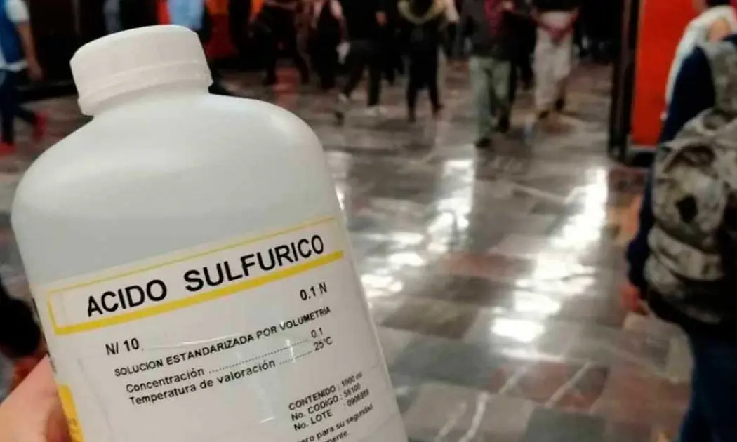 acomo ataca el acido sulfurico al acrilico - Qué ácido disuelve el PVC