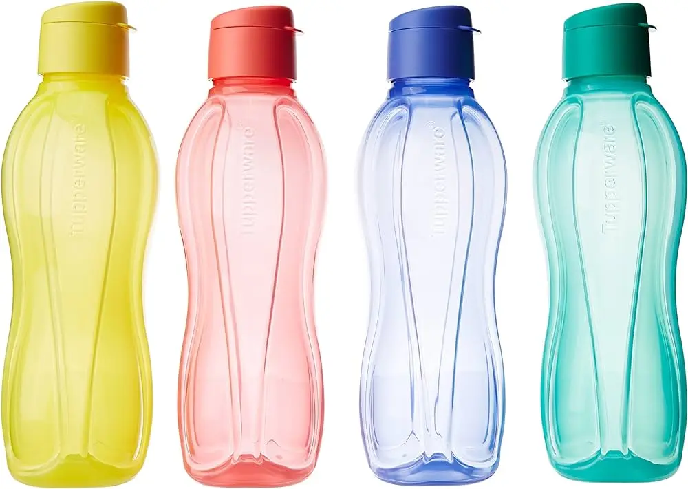 botellas de plastico tipo tupper - Qué capacidad tienen las botellas Tupperware
