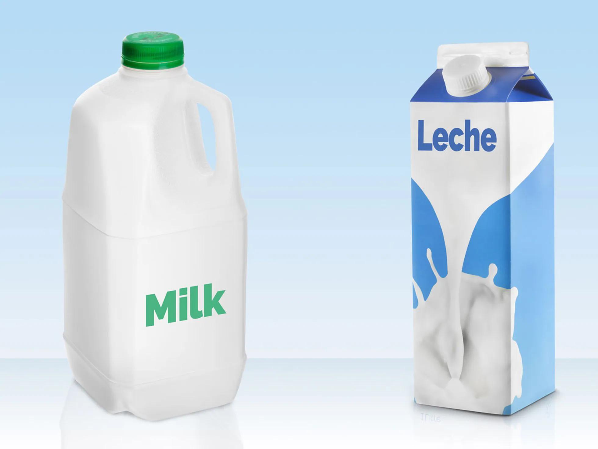 leche en envase de plastico - Qué contamina más el PET o el tetrapack