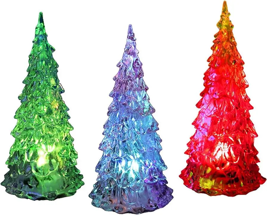 arbol de navisa de acrilico con agua y luces led - Qué dice la Biblia sobre el árbol de Navidad