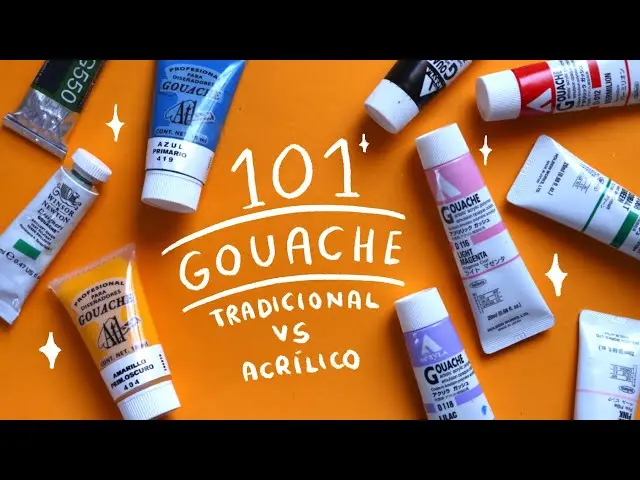 gouache acrilico - Qué es Acrylic gouache