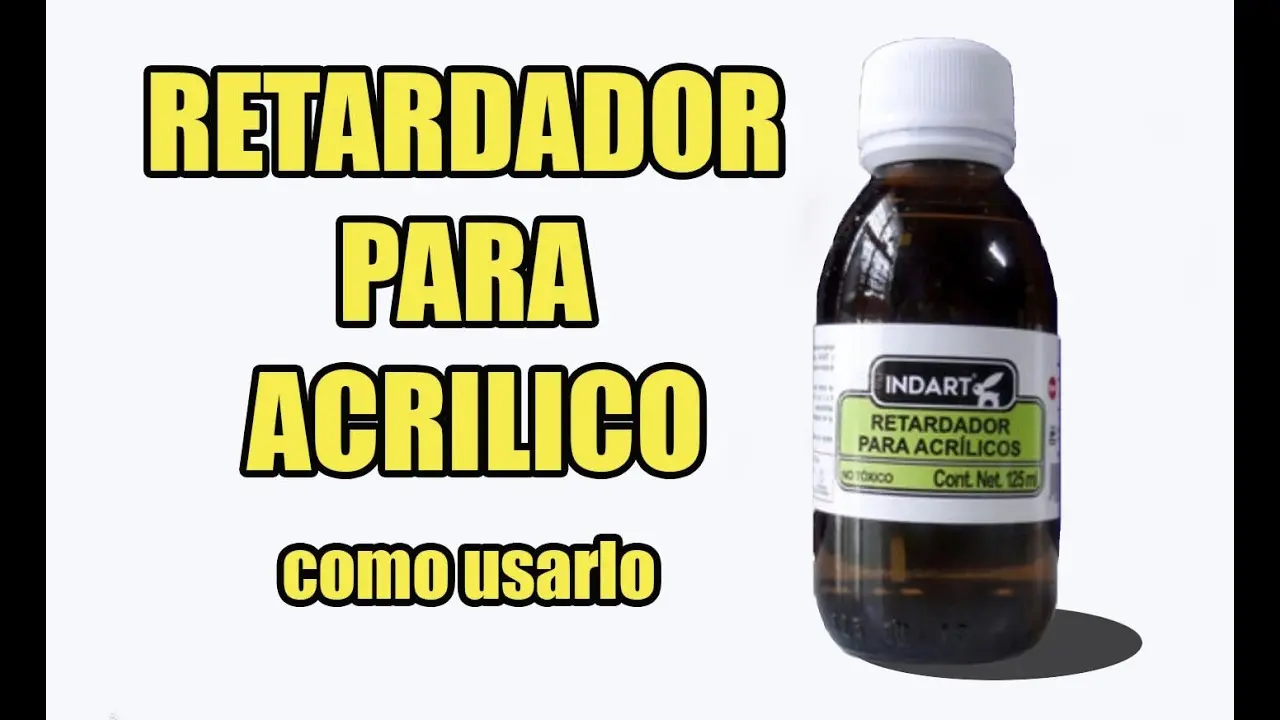 retardador de acrilico - Qué es el retardador para pintura acrílica