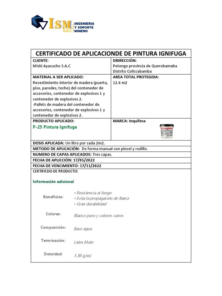 certificado de ignifugo y anti goteo policarbonato argentina - Qué es el tratamiento ignífugo