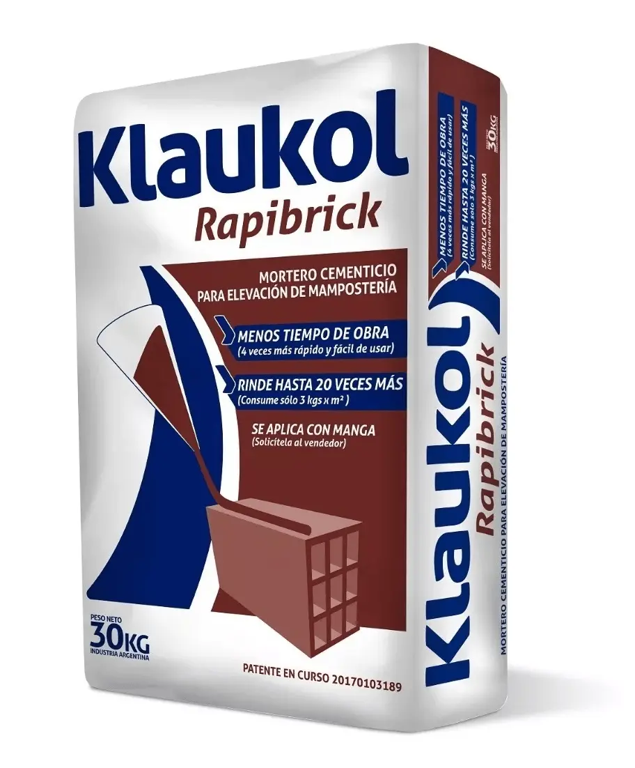 klaukol para revoque ladrillos de poliestireno - Qué es klaukol Rapibrick